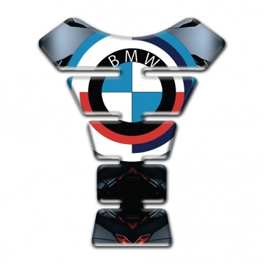 BMW Tank Guard Pads Silicone Sticker New Logo Edition 