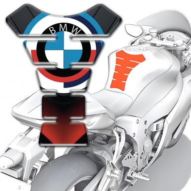 BMW Tank Protector Motorcycle New Logo Edition High End Pattern 