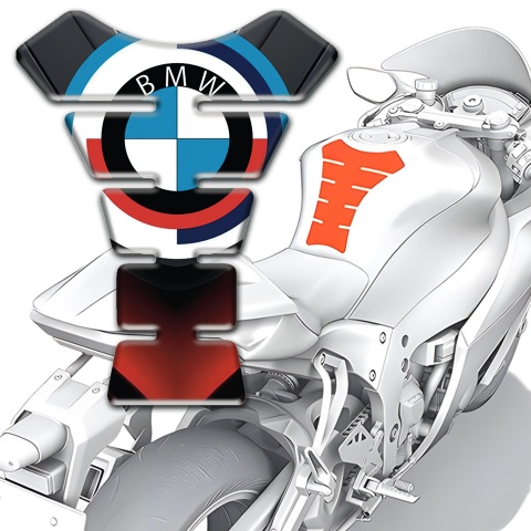 BMW Tank Protector Motorcycle New Logo Edition High End Pattern 