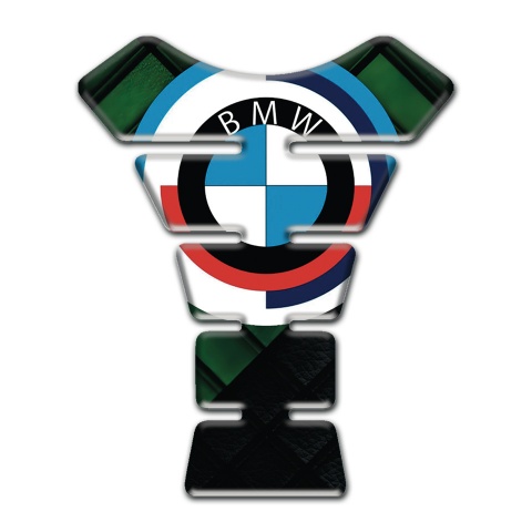 BMW Motorcycle Anti Slip Sticker Tank Protector Round logo Design 