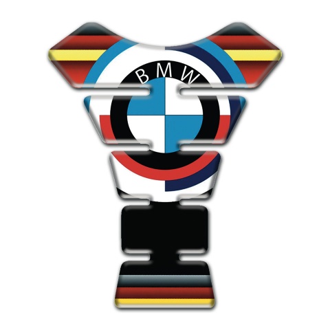 BMW Tank Fuse Round logo Style Multicolored Base 