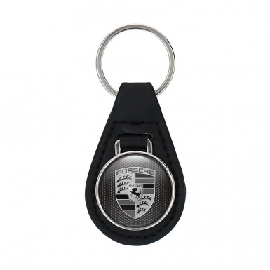Porsche Key Holder Fob Leather High-Quality