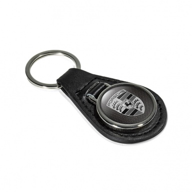 Porsche Key Holder Fob Leather High-Quality