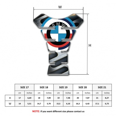 BMW Tank Protector Stylish Logo design High End Racing Edition 