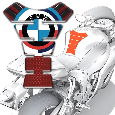 BMW Anti Slip Sticker Tank Pad Protector Stylish Decoration 
