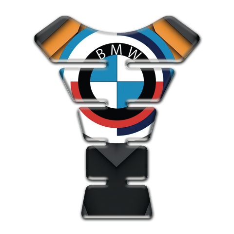 BMW Tank Protector Stylish Model with Orange Paints 