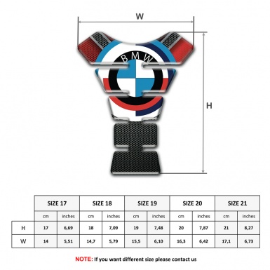 BMW Tank Fuse Racing Edition Big Logo Design 