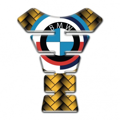 BMW Tank Guard Pads Yellow parts Design 