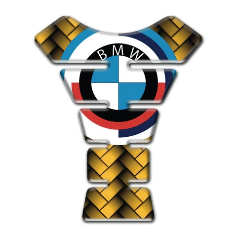 BMW Tank Guard Pads Yellow parts Design 
