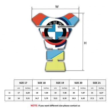 BMW Tank Fuse New Logo Style Sky Blue Nuance 