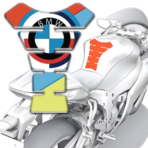BMW Tank Fuse New Logo Style Sky Blue Nuance 
