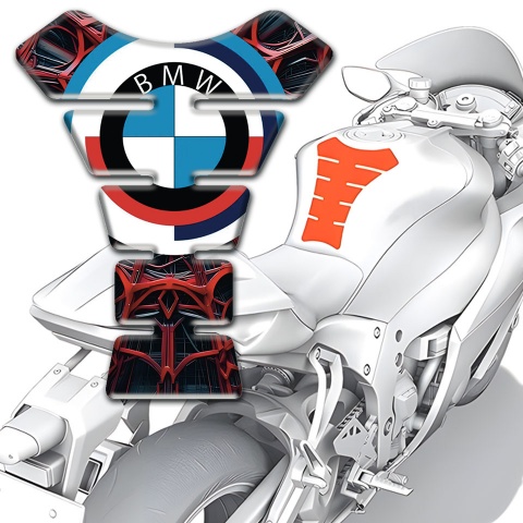 BMW Unique Tank Fuse Premium Quality Anti Slip Sticker 