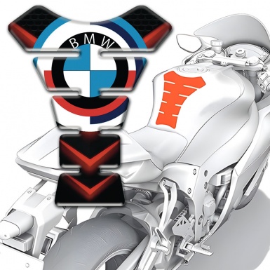 BMW Tank Guard Pads Premium Quality Unique Logo Style 