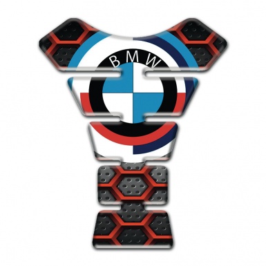 BMW Hexagonal Figures Tank Pad Protector Best Design 