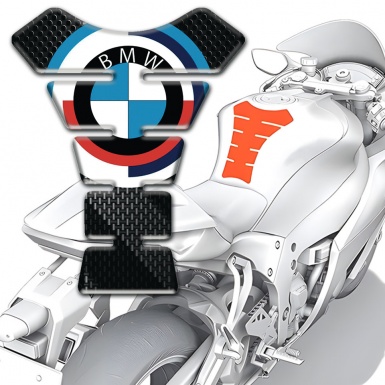 BMW Anti Slip Sticker Tank Fuse with Best logo design 