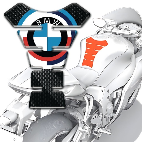 BMW Anti Slip Sticker Tank Fuse with Best logo design 