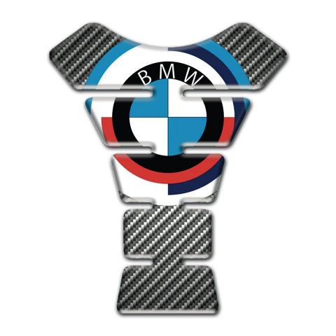 BMW Tank Fuse Grey Carbon and Big Logo Style 