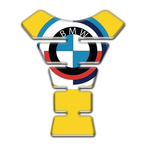 BMW Tank Fuse Yellow Print with Big Logo 