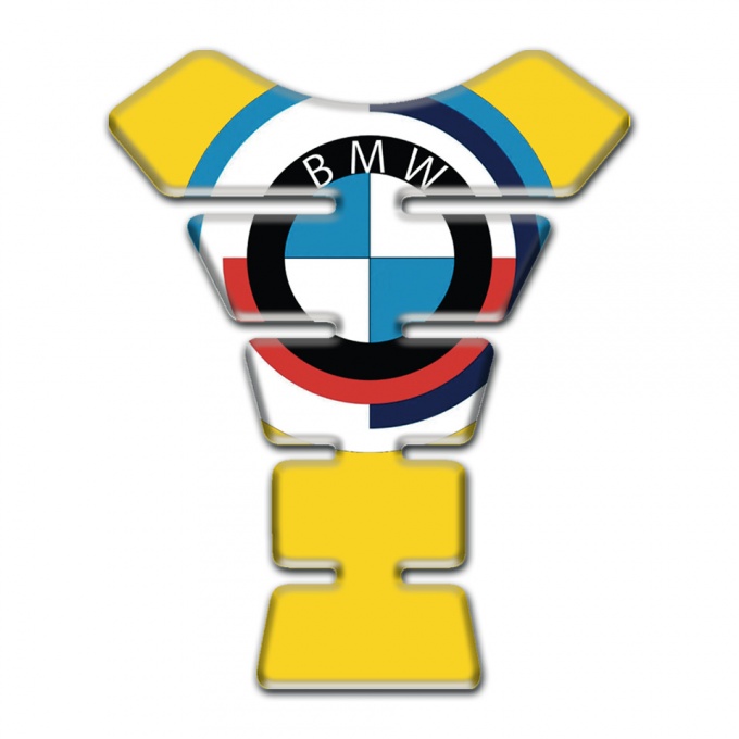 BMW Tank Fuse Yellow Print with Big Logo 