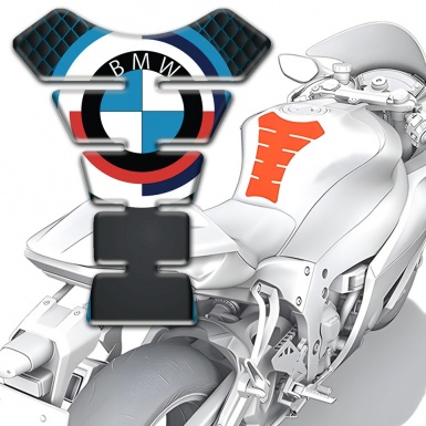 BMW Tank Fuse Neon Mesh motive Base and Big Logo 