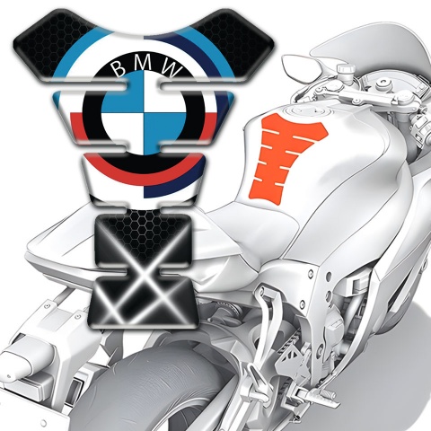BMW Tank Fuse Black base with White Lights effect 