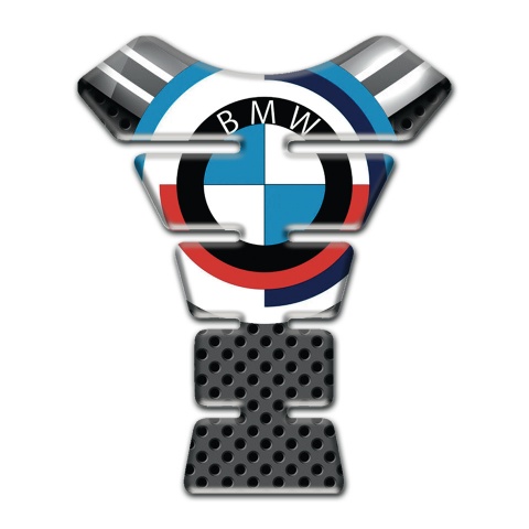 BMW Anti Slip Sticker Tank Fuse Round Big Logo 