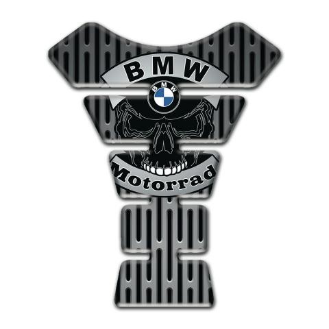 BMW Motorrad Tank Guard Pads grid Base Style and Skull Logo 