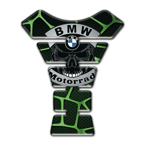 BMW Motorrad Anti Slip Sticker Tank Guard Pads green patterns Design 
