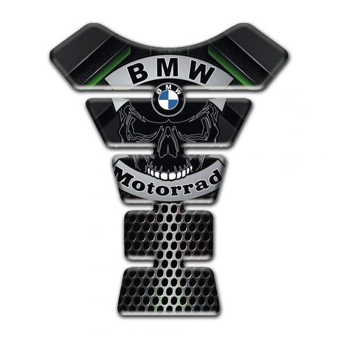 BMW Motorrad High End Tank Guard Pads Perforated Metal style 