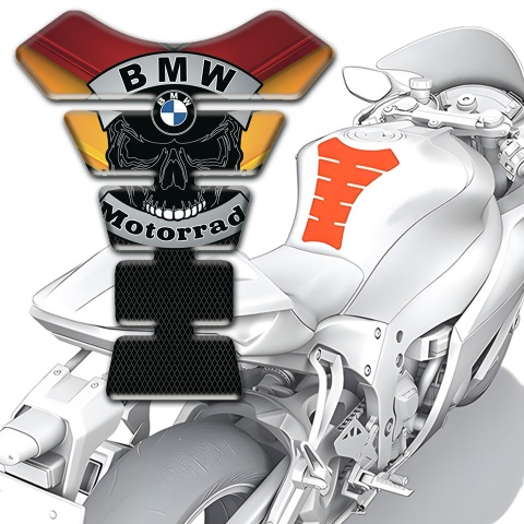 BMW Motorcycle Anti Slip Sticker Tank Fuse 