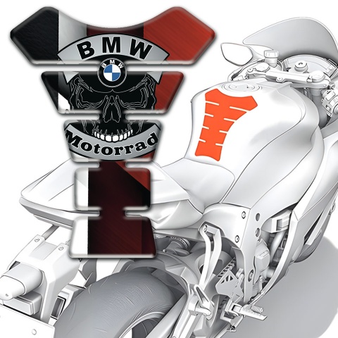 BMW Motorrad Motorbike Tank Pad Racing Edition 