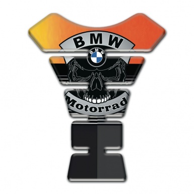 BMW Motorrad Motorbike Tank Pad Center Silicone Sticker 