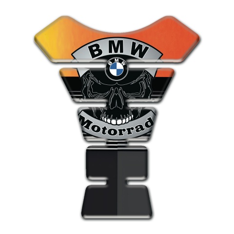 BMW Motorrad Motorbike Tank Pad Center Silicone Sticker 