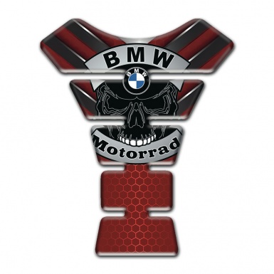 BMW Motorrad Stylish Red design Motorbike Tank Pad 