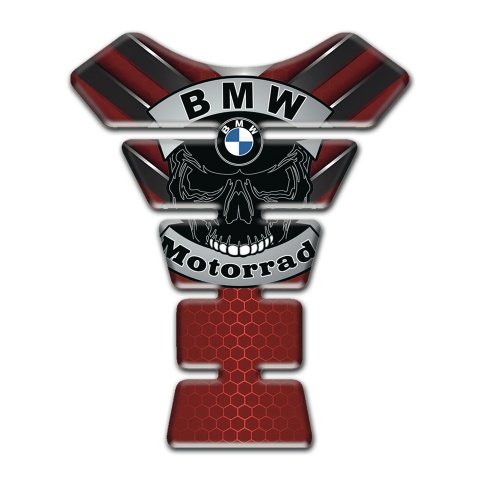 BMW Motorrad Stylish Red design Motorbike Tank Pad 