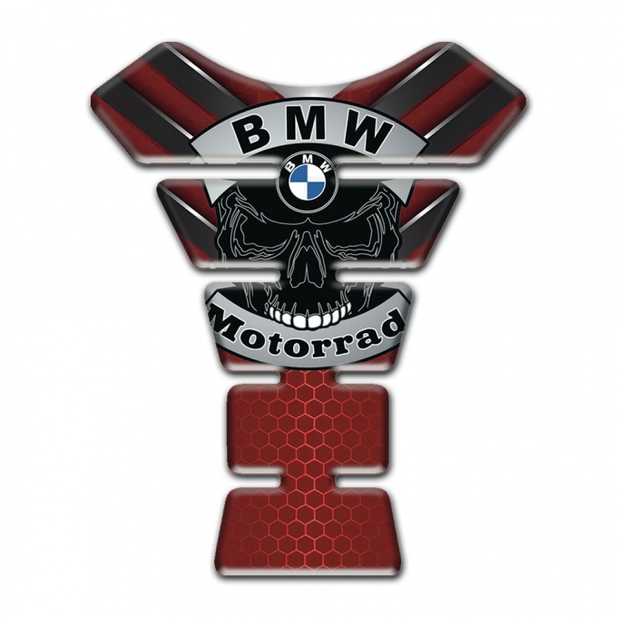 BMW Motorrad Stylish Red design Motorbike Tank Pad 