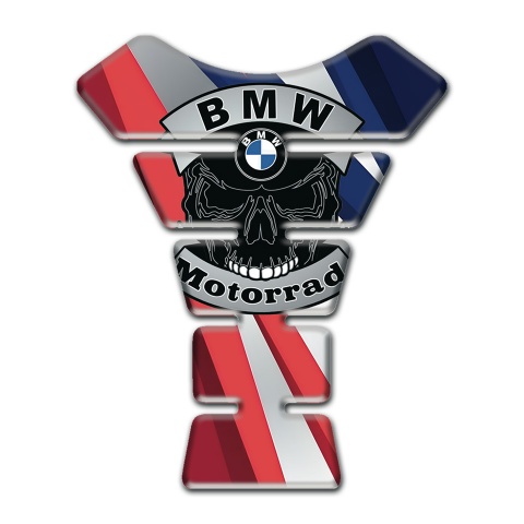 BMW Motorrad Motorbike Tank Pad Different Red Nuance Style 
