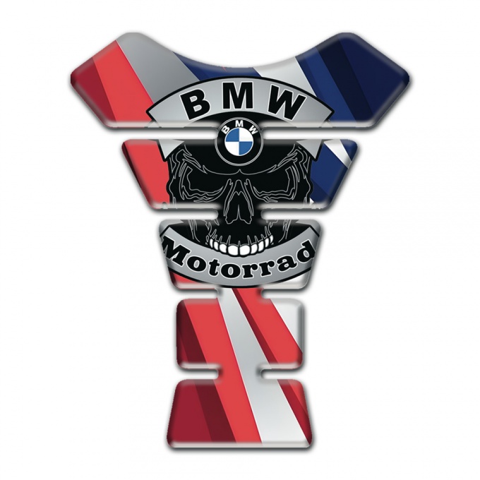 BMW Motorrad Motorbike Tank Pad Different Red Nuance Style 