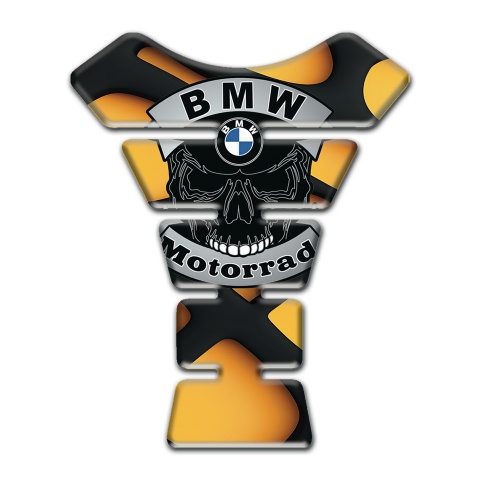 BMW Tank Protector Motorrad Style Skull Logo design 