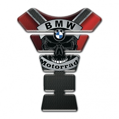 BMW Tank Protector Motorrad Version Skull Logo Style 