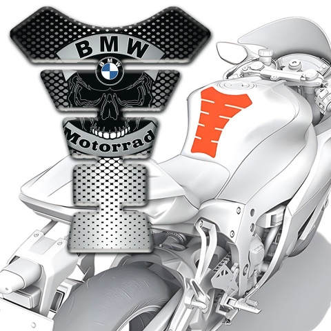 BMW Motorbike Tank Pad Motorrad Style High End Pattern 