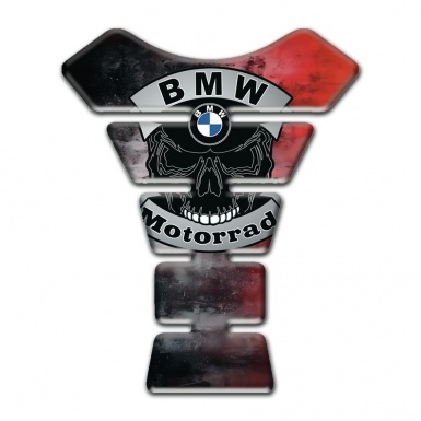 BMW Tank Guard Pads Motorrad Style Red Black Painting Design 