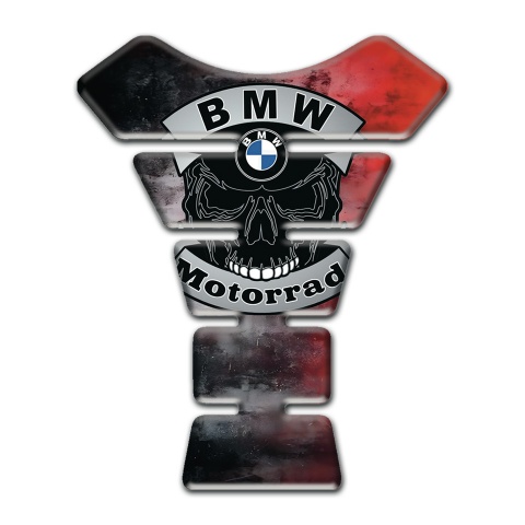 BMW Tank Guard Pads Motorrad Style Red Black Painting Design 