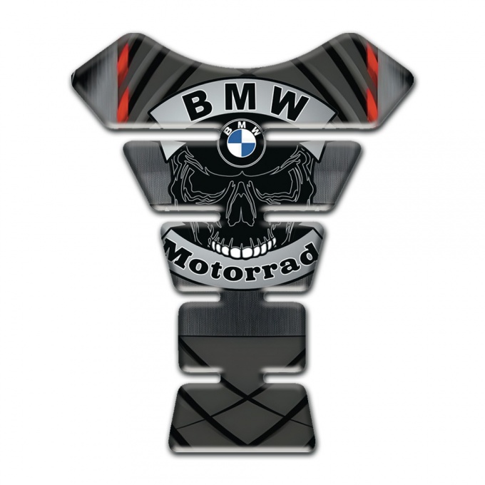 BMW Tank Fuse Stylish Motorrad Edition Skull Logo print 