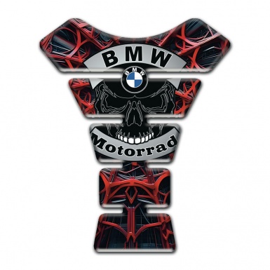 BMW Tank Protector Amazing Red Spider Web edition Motorrad Style 