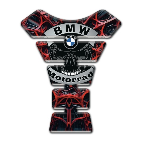 BMW Tank Protector Amazing Red Spider Web edition Motorrad Style 