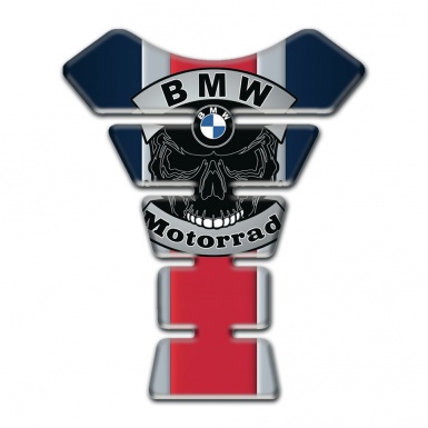 BMW Motorcycle Motorrad Editon Tank Protector with Skull Logo Style 