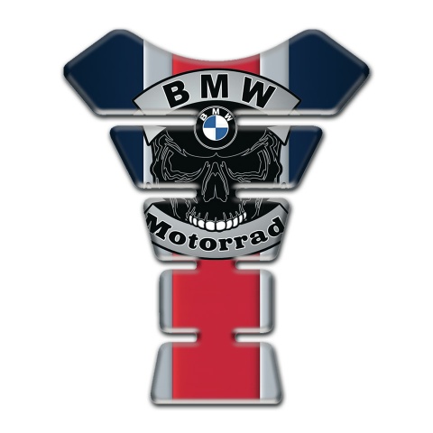 BMW Motorcycle Motorrad Editon Tank Protector with Skull Logo Style 