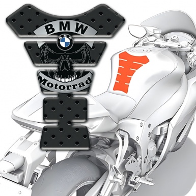 BMW Tank Protector Motorrad Style with Perforated rubber material effect 