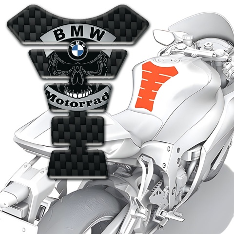 BMW Tank Guard Pads Motorrad Style Black carbon Design 